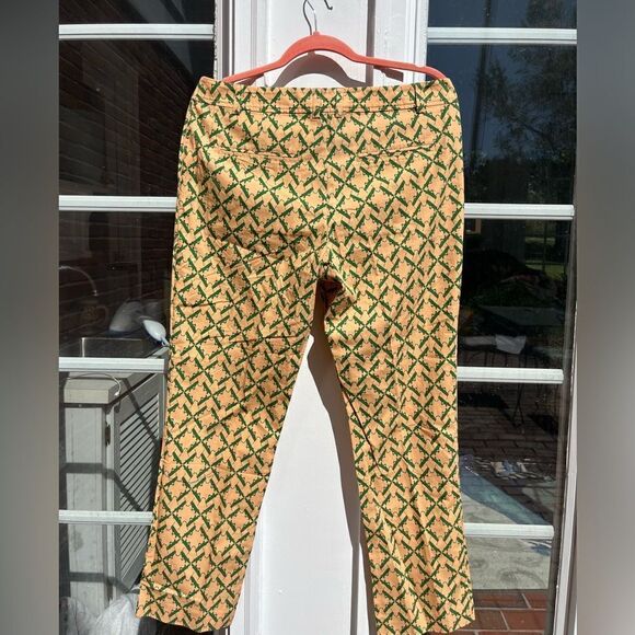 Anthropologie Charlotte Taylor Grasshopper Cotton Cropped Pant NWT - Picture 5 of 6